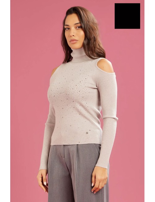 Fresh flower - vulcano rombi micropaillette ff695 cioccolato