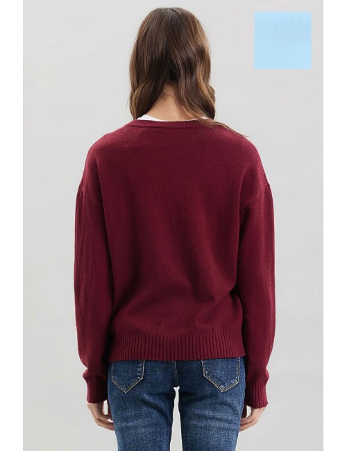 Take two - girocollo viscosa dt00314 celeste