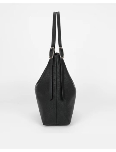 Mimi muà - borsa a sacca con doppio manico e cinturino m8-j201251 nero