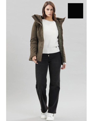 Take two - giubbino corto in softshell dt00806 nero