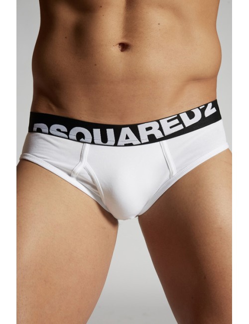 Dsquared - slip bi pack dcx670030 100 bianco