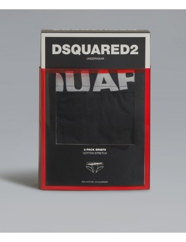 Dsquared - slip bi pack dcx670030 001 nero