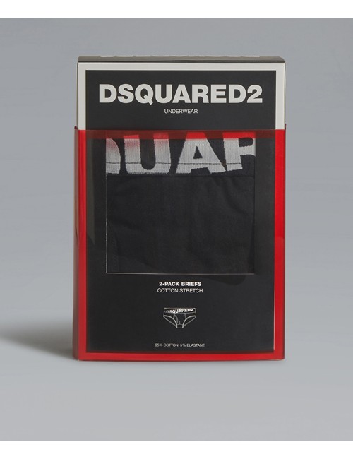 Dsquared - slip bi pack dcx670030 001 nero