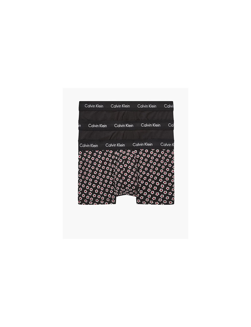 Boxer aderenti 3pack cotton strech 000nb3055a-x1l