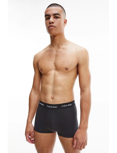 Boxer aderenti 3pack cotton strech 000nb3055a-x1l