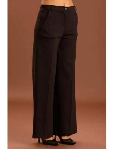 Take two - pantalone palazzo punto milano dt01196 nero