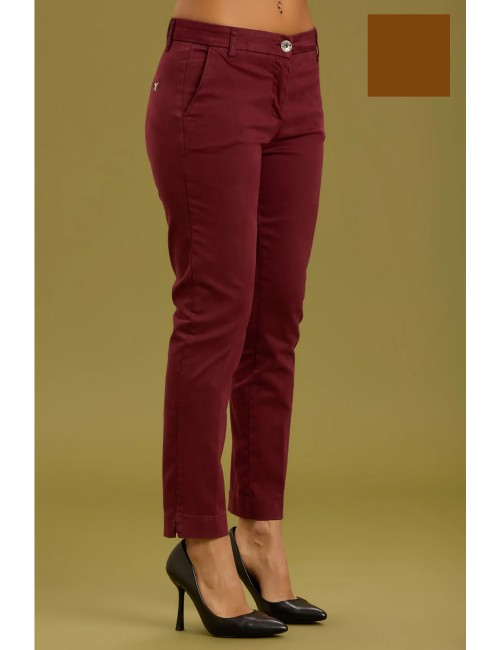 Take two - pantalone marisa raso dt01207 cammello