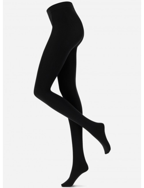 Collant caldo, morbido e coprente vobc01365 nero