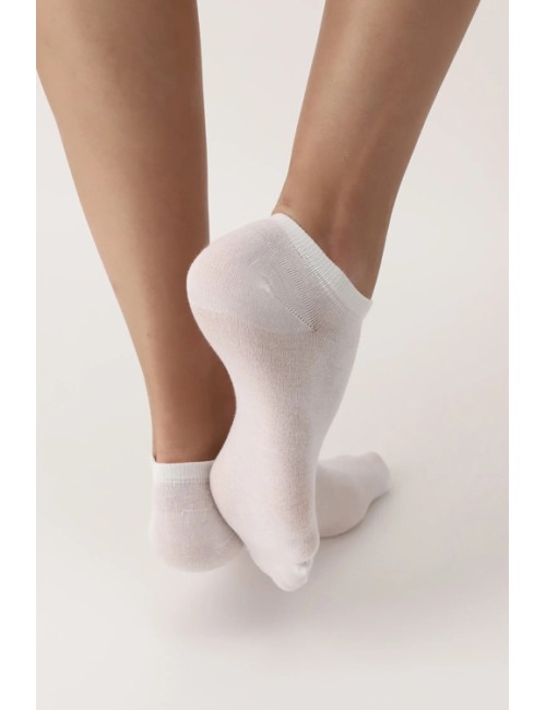 Calza corta solange sport bipack vobc01071 white