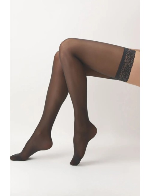 Autoreggente velata chic up 30 vobc01001 black