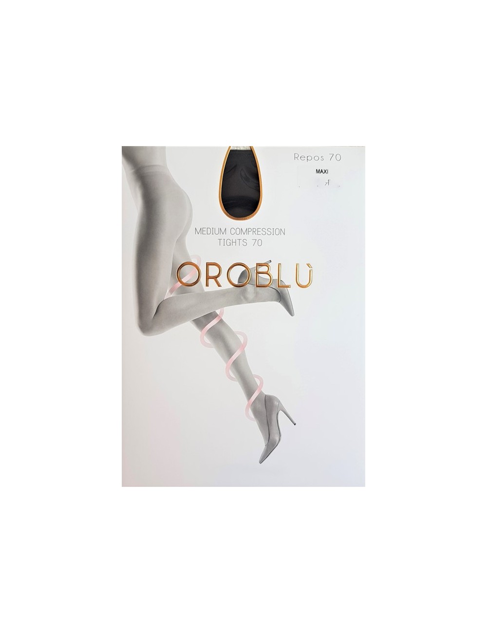 Collant repos 70 maxi blu