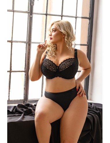 Kris line reggiseno half cup con ferretto ricamato betty brasoft cn 00 b 03 l110