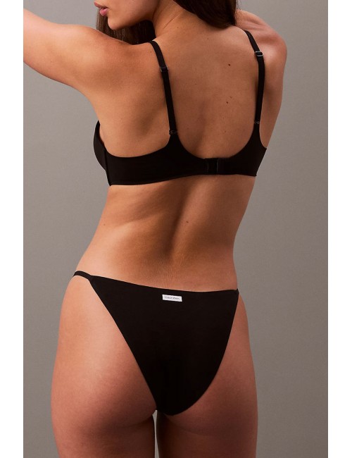 Ck - reggiseno senza ferretto - perfectly fit lv00qf8013 ub1 nero