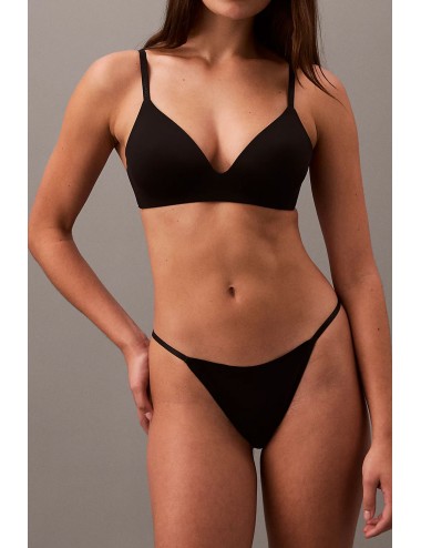 Ck - reggiseno senza ferretto - perfectly fit lv00qf8013 ub1 nero