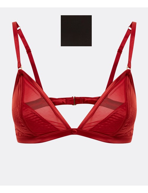 Reggiseno triangolo  o1bc00 ka510 nero