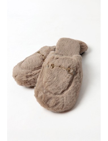 Admas - pantofole mocassino da donna in corel  69129s-0-0400 beige