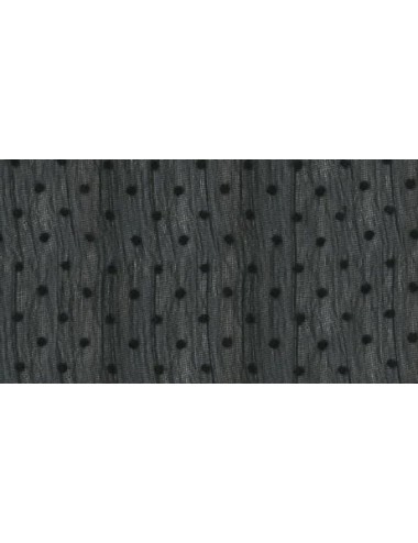 White wise - blusa a pois ww19704 nero