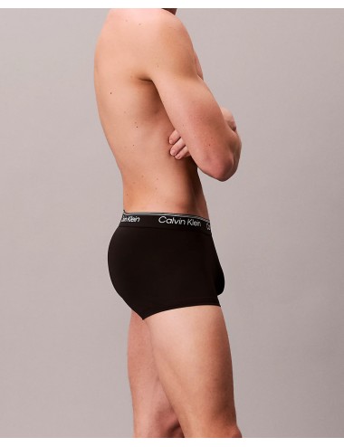 Ck - boxer a vita bassa in confezione da 3 - microfibre stretch lv00nb4409-ub1