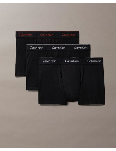 Ck - boxer aderenti taglio relaxed in confezione da 3 - icon cotton stretch lv00nb4286-0fl