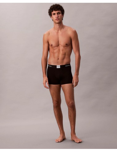 Ck - boxer aderenti in confezione da 3 - icon logo graphic lv00nb4476-ub1 nero