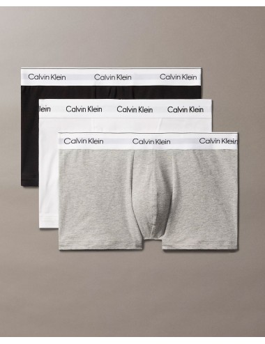 Ck - boxer aderenti taglio relaxed in confezione da 3 - icon cotton stretch lv00nb4286-mp1
