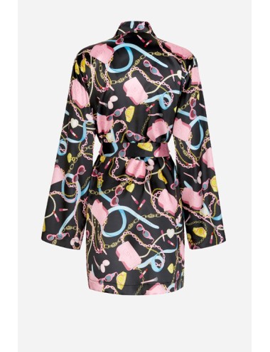 Chiaraferragni - vestaglia cf iconic 5212 3219 1555 nero