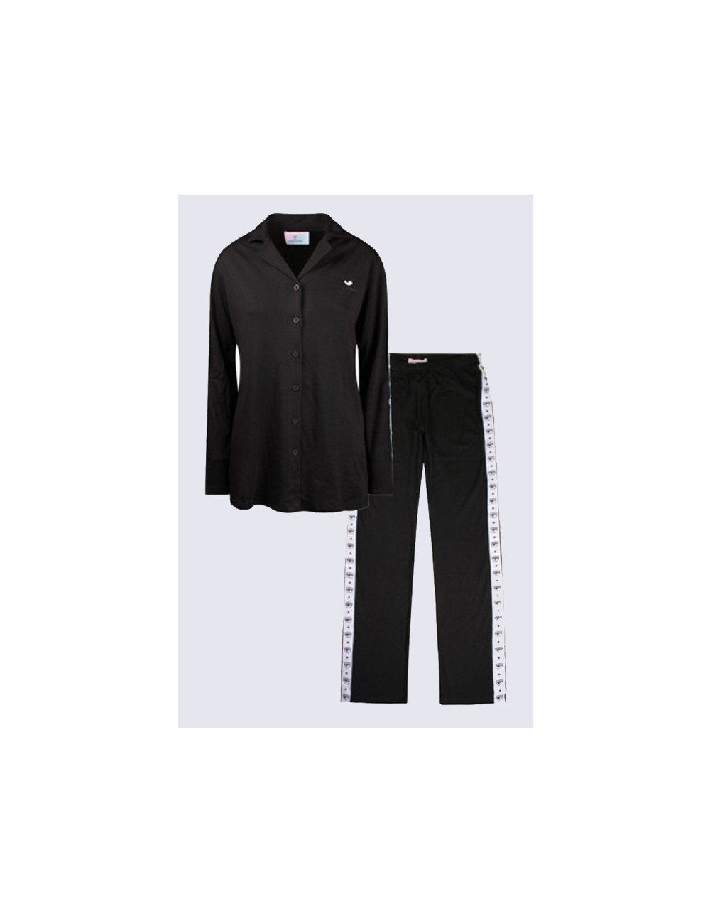 Chiaraferragni - pigiama 5009 3216 0555 nero