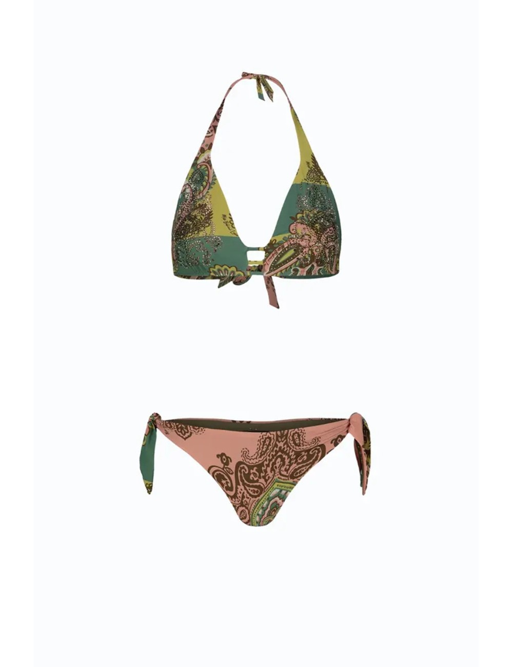 Bikini triangolo americana strass india e slip lady v5005s fy0466j inro +++