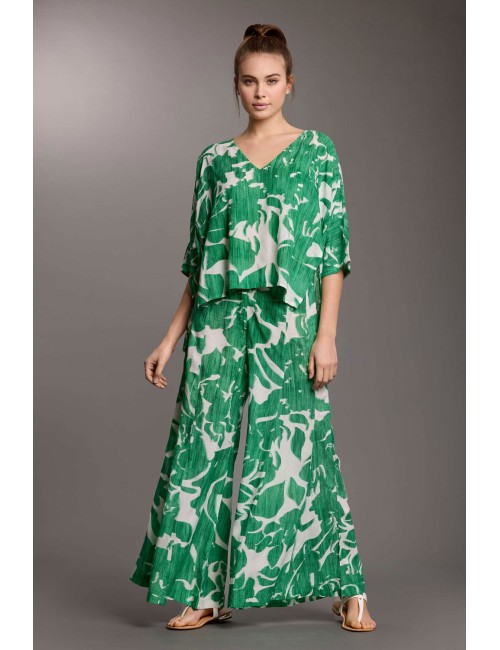 Iconique - pantalone palazzo ic25-106