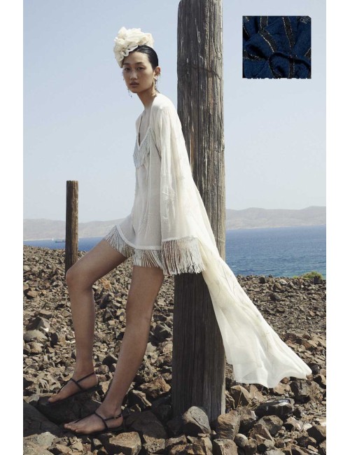 Christianzen - kimono maxi laksmi midnight blue +++