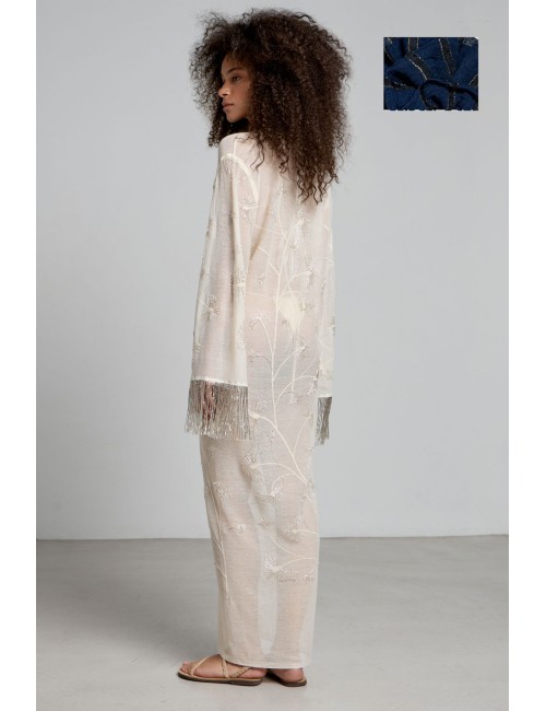 Christianzen - kimono maxi laksmi midnight blue +++