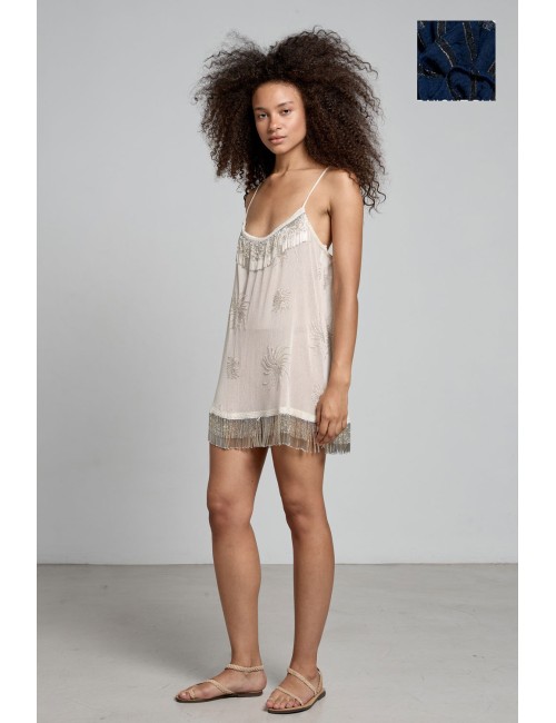 Christianzen - mini abito indira midnight blue +++