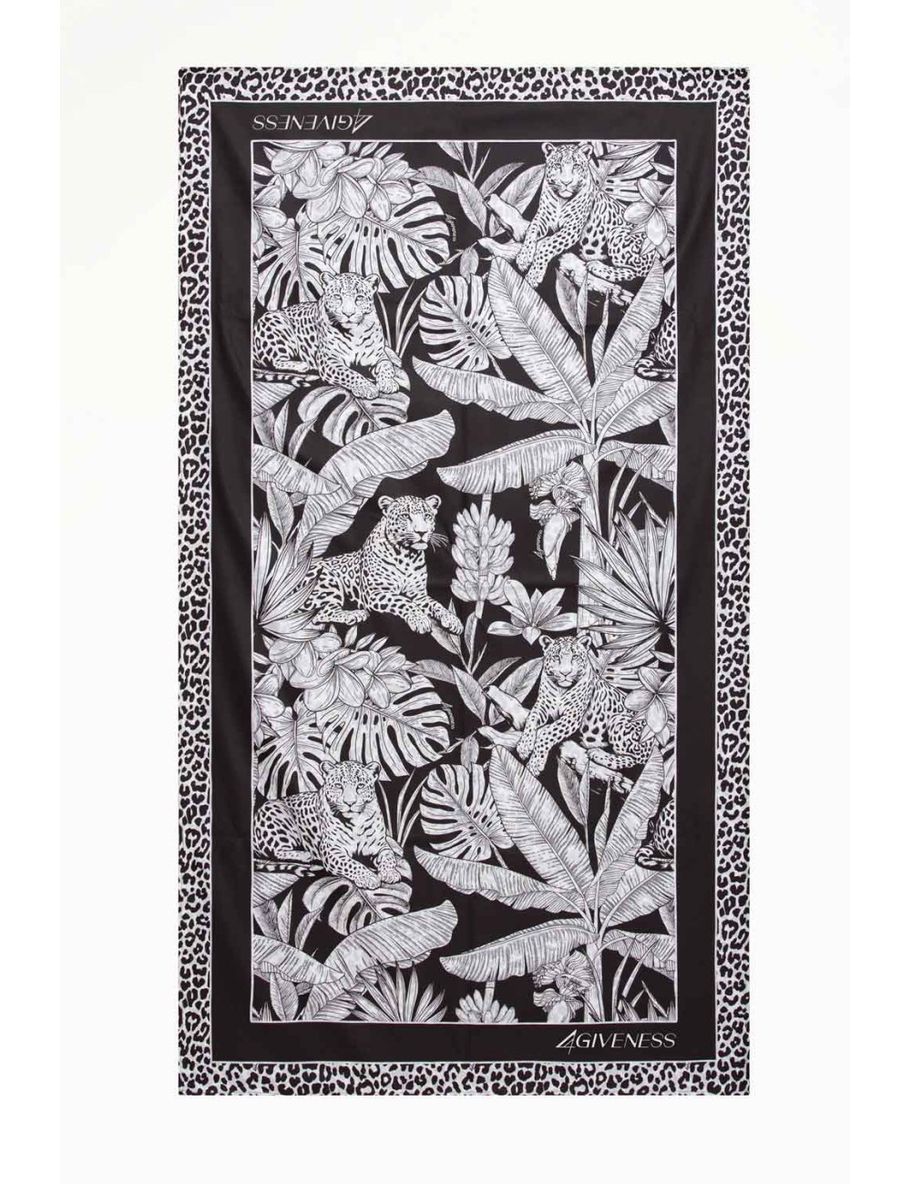 Telo mare in microfibra black&white 125wacte4899 200