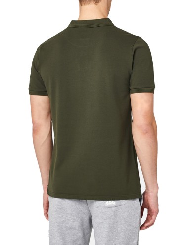Polo mini logo in piquet m791plj6500 302 verde mil.