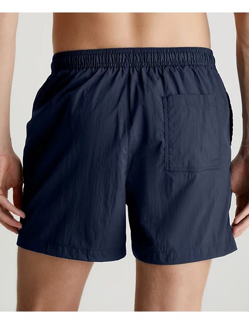 Pantaloncini da bagno con cordoncino medio - ck nylon km0km00819-dca navy iris