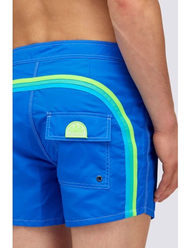 Costume da bagno corto vita fissa iconic taffeta m502bdta100 a2201 over sky