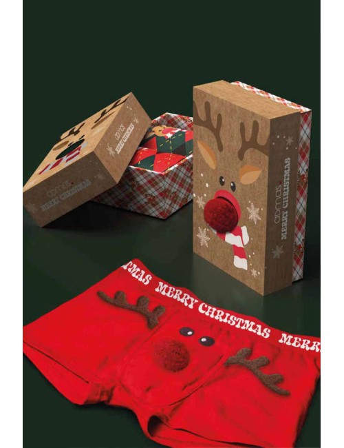 Admas - boxer uomo fantasia natalizia 48707e