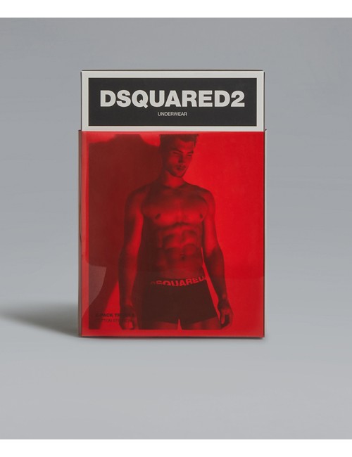 Dsquared - boxer bi pack dcxc90030 001 nero