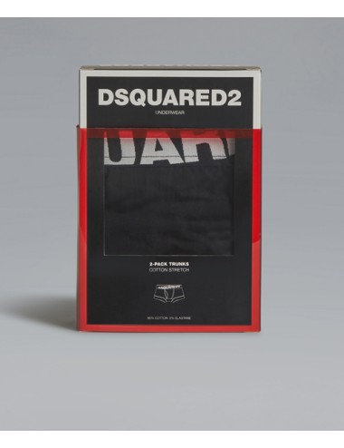 Dsquared - boxer bi pack dcxc90030 001 nero