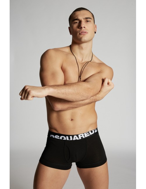 Dsquared - boxer bi pack dcxc90030 001 nero