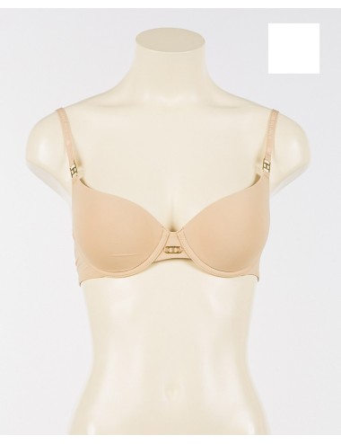 Twinset - reggiseno push-up off white 252ll6a46 00526