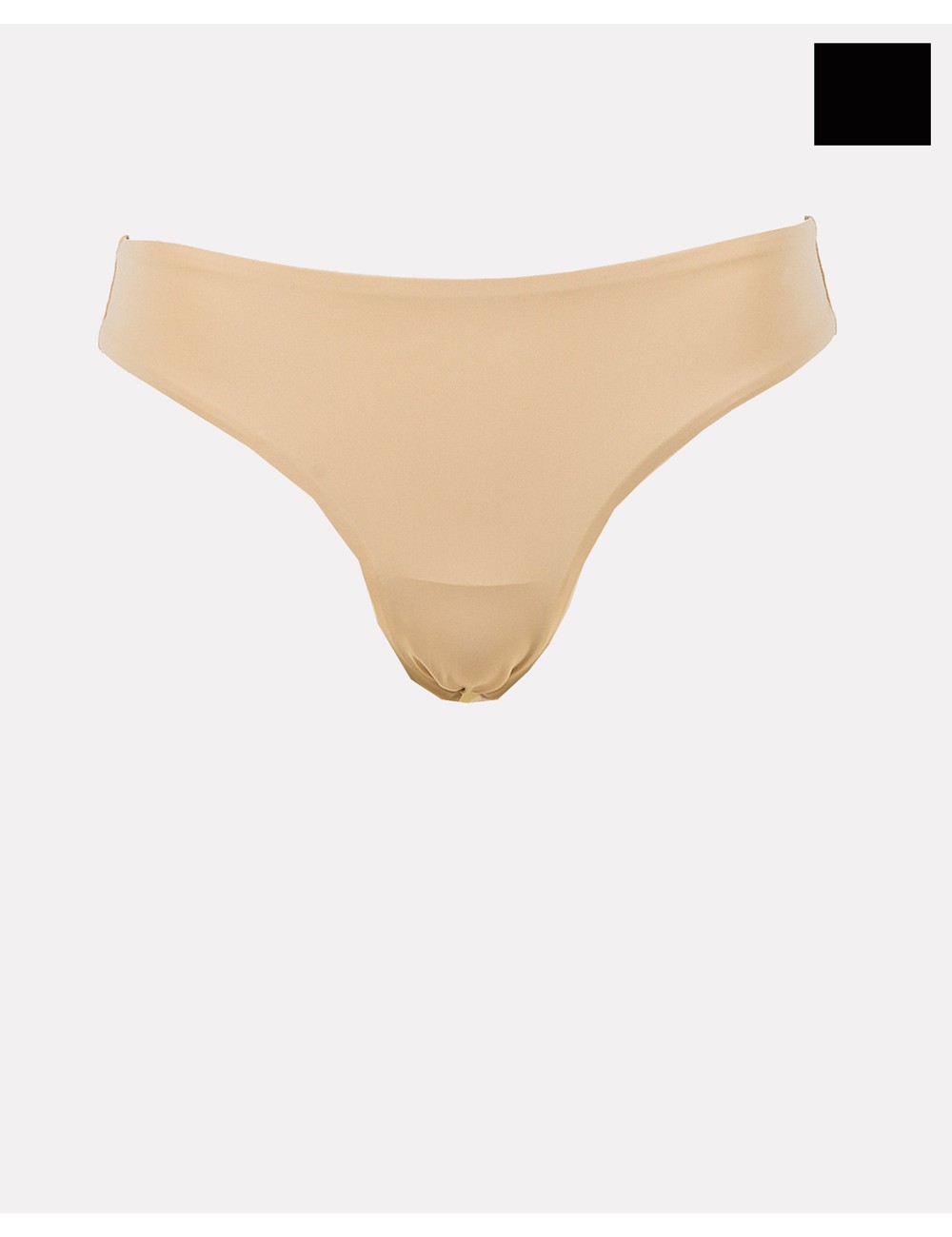 Twinset - slip brasiliana nero 252ll6a77 00006