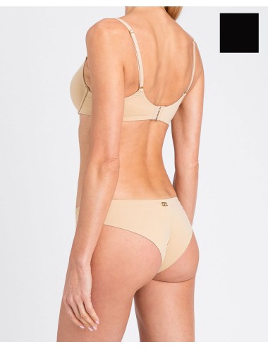 Twinset - slip brasiliana nero 252ll6a77 00006