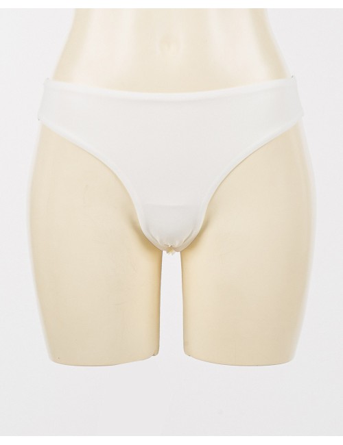 Twinset - slip brasiliana off white 252ll6a77 00526