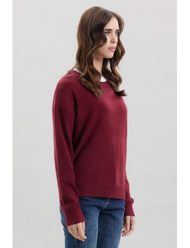 Take two - girocollo viscosa dt00314 borgogna