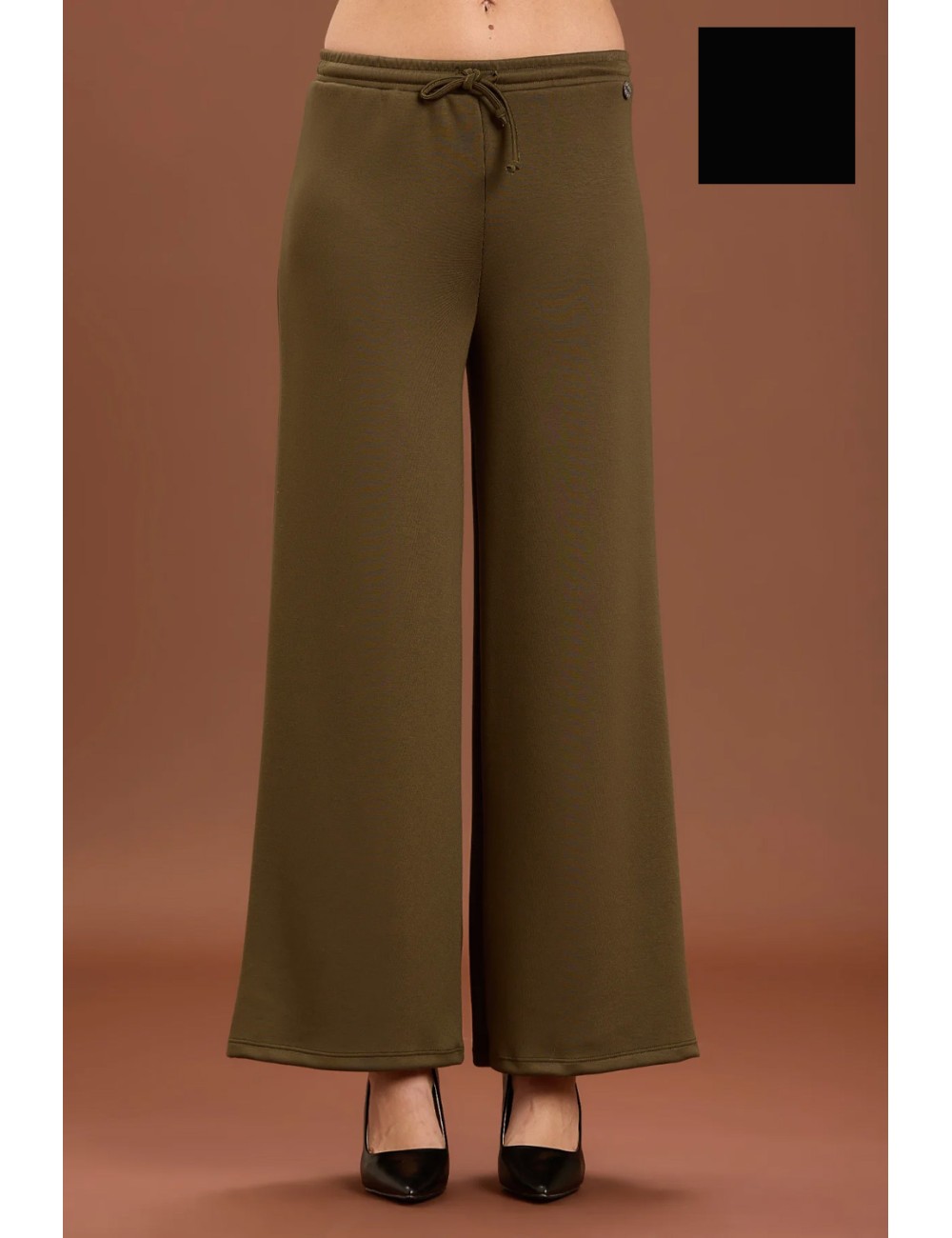 Take two - pantalone felpa dt01300 nero