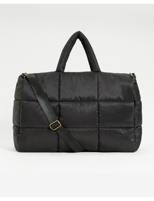 Twinset - borsone trapuntato con tracolla 252li7abb 00006 nero