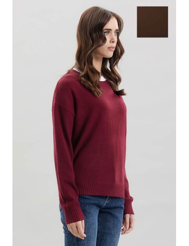 Take two - girocollo viscosa dt00314 moro