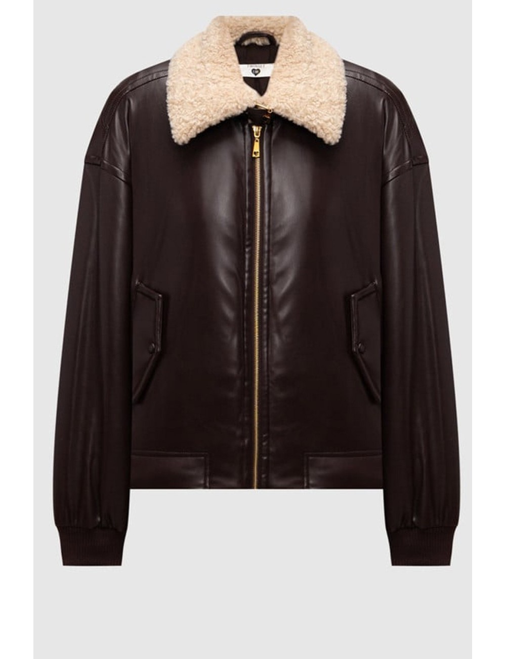 Twinset - bomber black chocolate 252li2fbb 11054