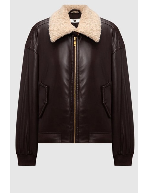 Twinset - bomber black chocolate 252li2fbb 11054